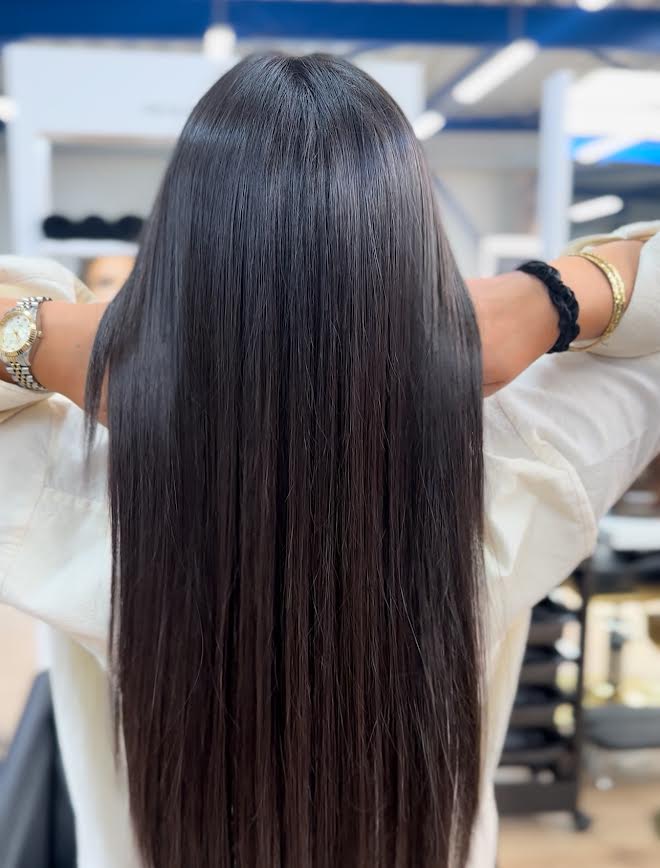 FlaKa Keratin Pro 100ml – Organische Keratinebehandeling voor Glad & Glanzend Haar & Shampoo & Conditioner na Keratinebehandeling