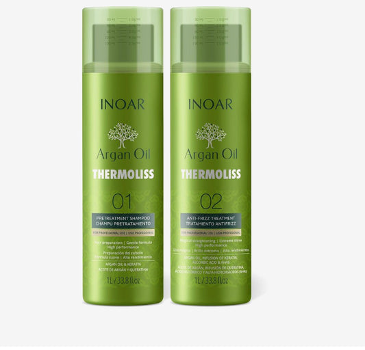 Inoar Argan Oil Thermoliss keratine behandeling 2x 900gram