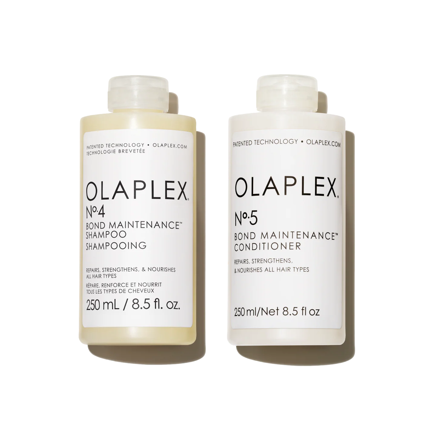 OLAPLEX® Duo Pack No 4 Shampoo 250ml + No 5 Conditioner 250ml