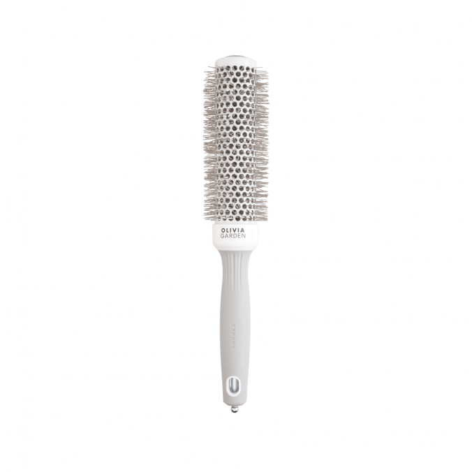 Olivia Garden Expert Blowout Speed Wavy Wit&Grijs 35mm