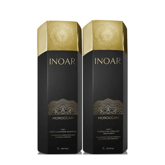 INOAR Moroccan Keratine Behandeling kit 2x 1000ml