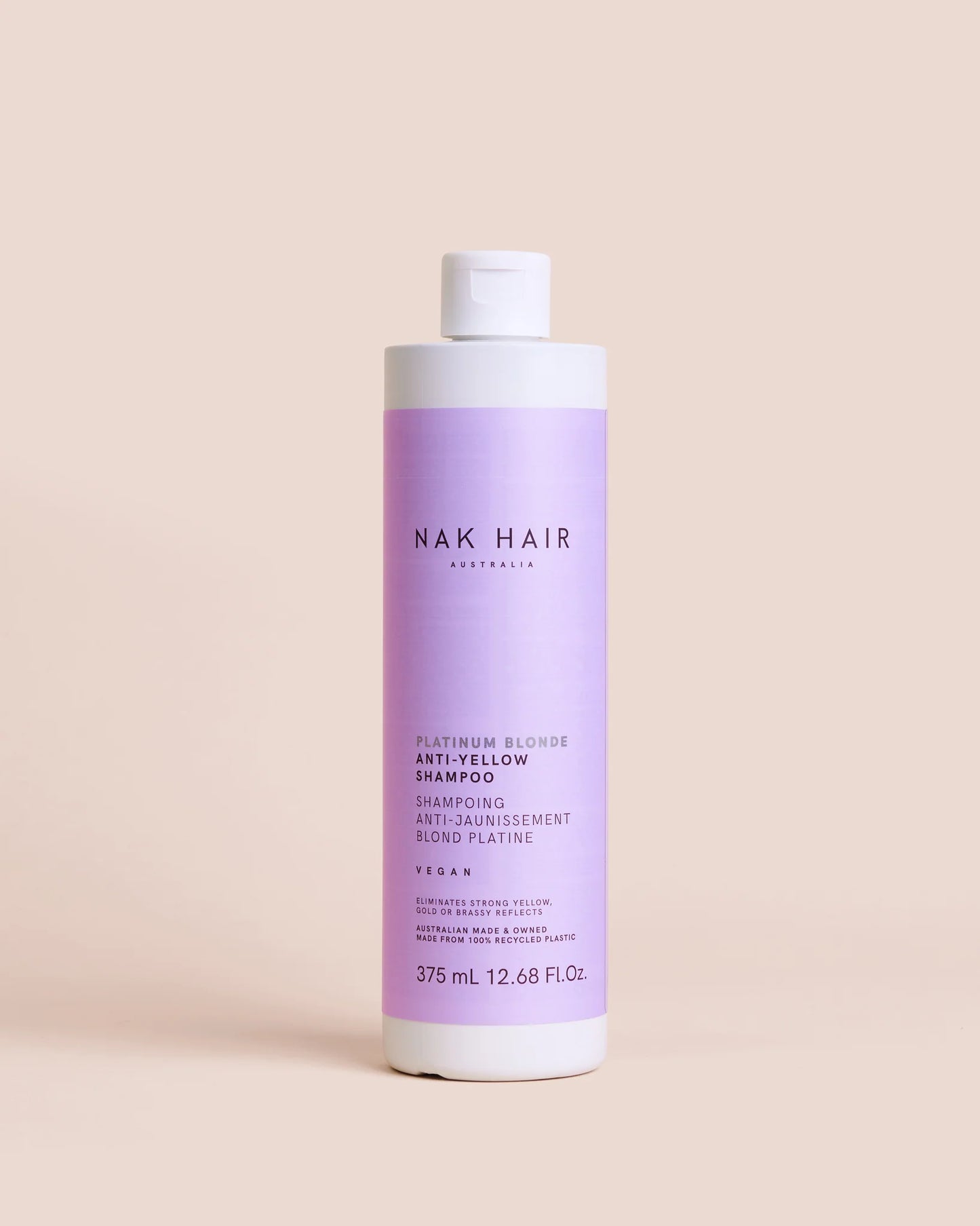NAK Platinum Blonde Anti Yelloz Shampoo 375 ML