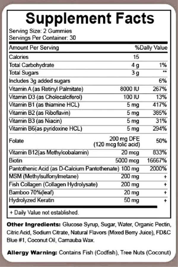 I Hair Vitamins