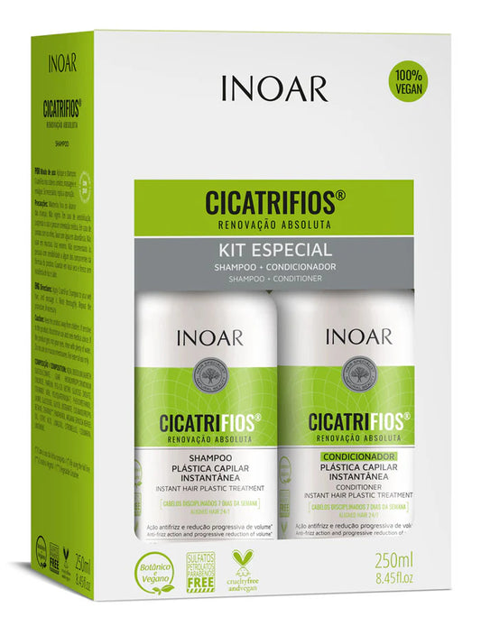 Inoar Cicatrifios Set Shampoo en Conditioner 2x 250 ML