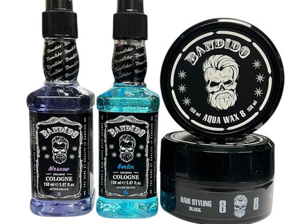 Bandido Aqua Wax Nr 8 150ml 2 Stuks + 2X Cologne Moscow 150ML