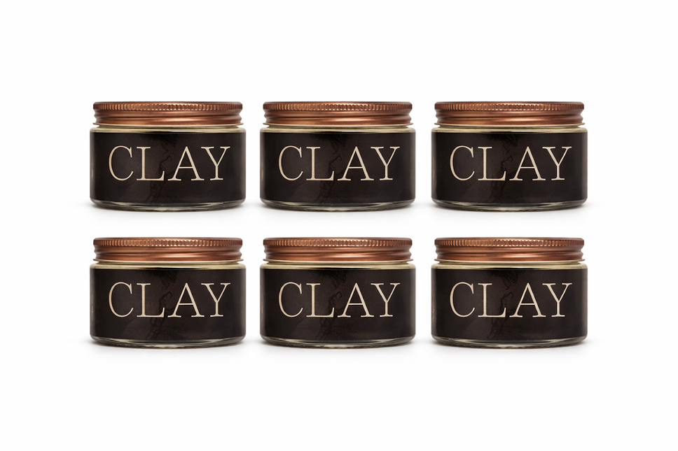 1821 Clay 6 x 59ML – Voordeelbundel | Professionele Bulk Pack