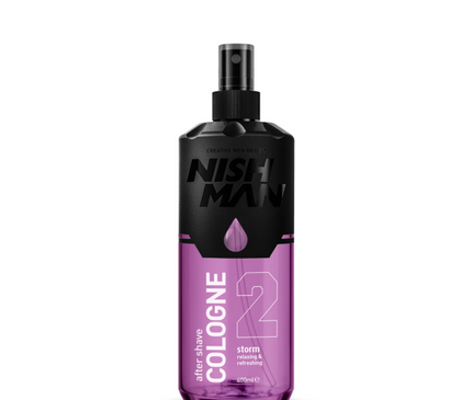 02 Storm After Shave Cologne 400ml Nishman