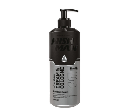 05 Invisible Touch After Shave Cream Cologne 400ml Nishman