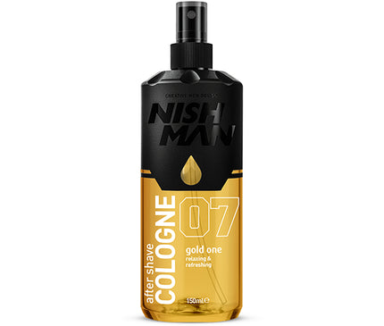 07 Gold One After Shave Cologne 150ml Nishman
