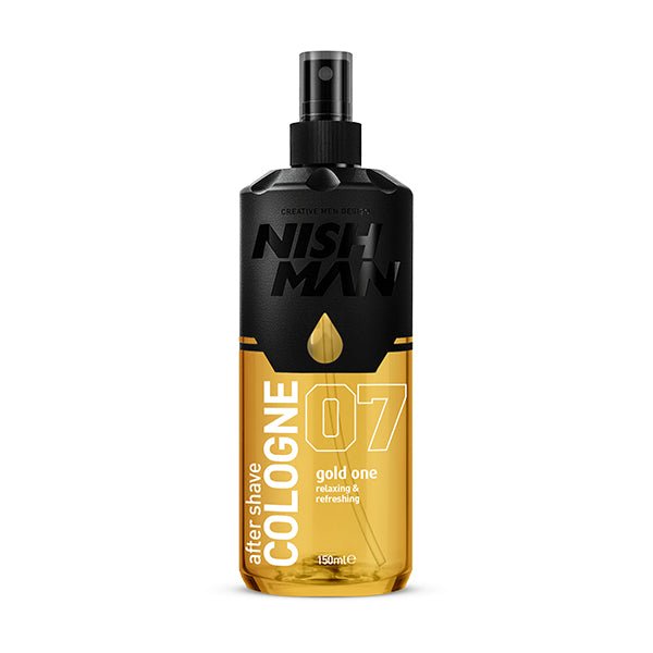 07 Gold One After Shave Cologne 150ml Nishman
