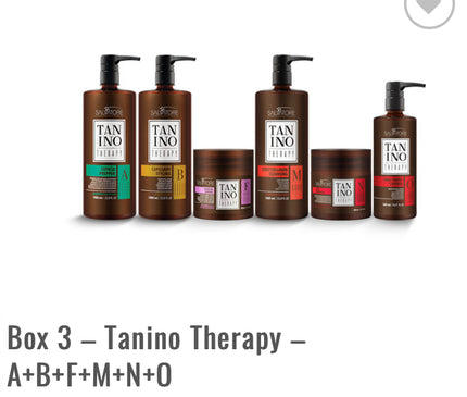 Box 3 – Tanino Therapy – A+B+F+M+N+O