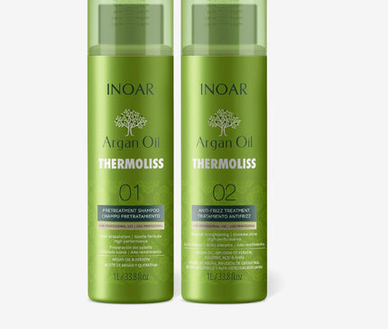Inoar Argan Oil Thermoliss keratine behandeling 2x 900gram