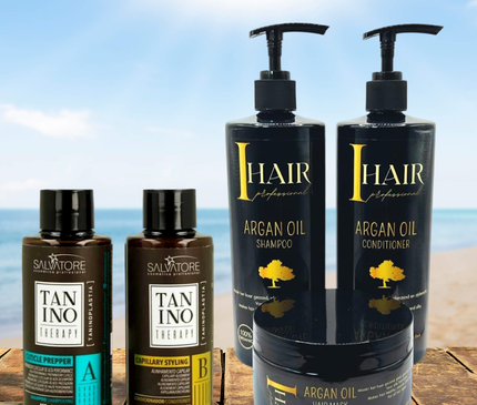Salvatore Tanino A en B  2 x 100ml keratin treatment & Onderhoud Ideaal om uw haar te onderhouden na een keratine behandeling.