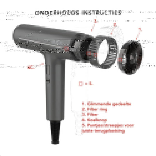 Max Pro Infinity Hairdryer 2100W