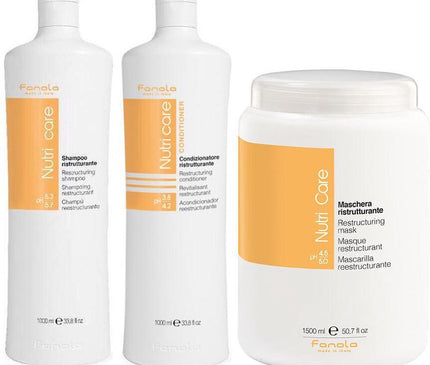 Droog haar pakket Fanola Nutri Care XL