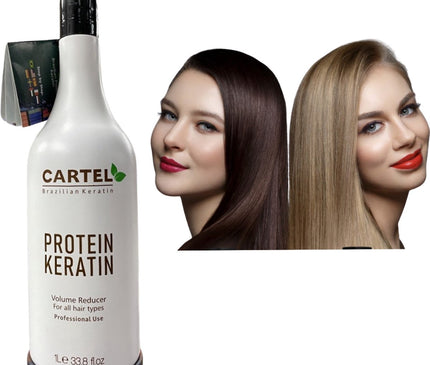 CARTEL BRAZILIAN KERATIN &amp; PROTEIN 1000ML 100 % NATUURLIJK PRODUCT