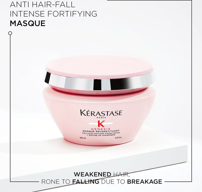 Kérastase Genesis Masque Reconstituant Haarmasker Tegen Haaruitval - Haarmasker beschadigd haar - 200ml