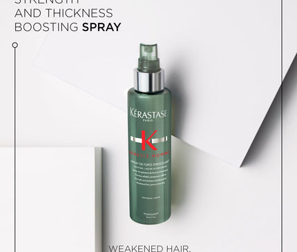 Kérastase Genesis Homme Spray de Force Épaississant - Kracht- en dikteversterkende spray tegen haaruitval voor mannen met verzwakt haar dat snel dunner wordt - 150ml