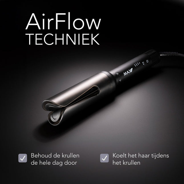 Max Pro Twist Autocurler 34mm - Automatische Krultang - Curling Iron - Perfecte Krullen in Seconden
