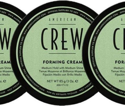 American Crew Forming Cream - Haarwax - 3 x 85 ml
