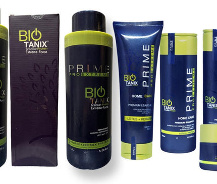 Prime Bio Tanix keratin 3 x 1000 ml + Bio Tanix Extreme Home Care Line 4 X 250 ml