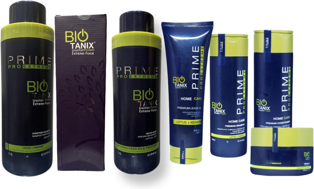 Prime Bio Tanix keratin 3 x 1000 ml + Bio Tanix Extreme Home Care Line 4 X 250 ml