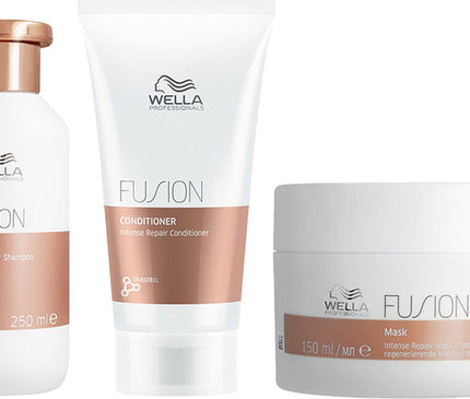 Wella Oil Reflections Herstelset – Voor beschadigd haar – 3-delig pakket