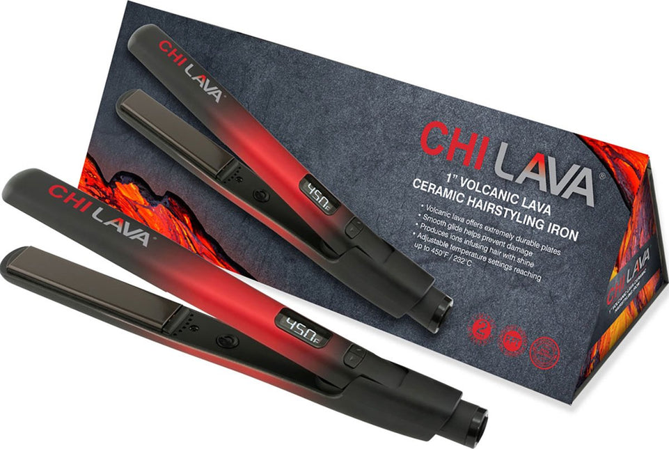 CHI Lava Volcanic Ceramic - Stijltang