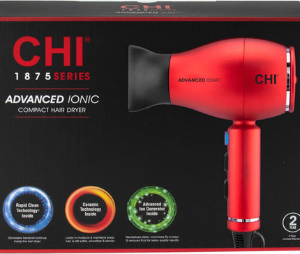 CHI - 1875 Series - Advanced Ionic - Compact Hair Dryer