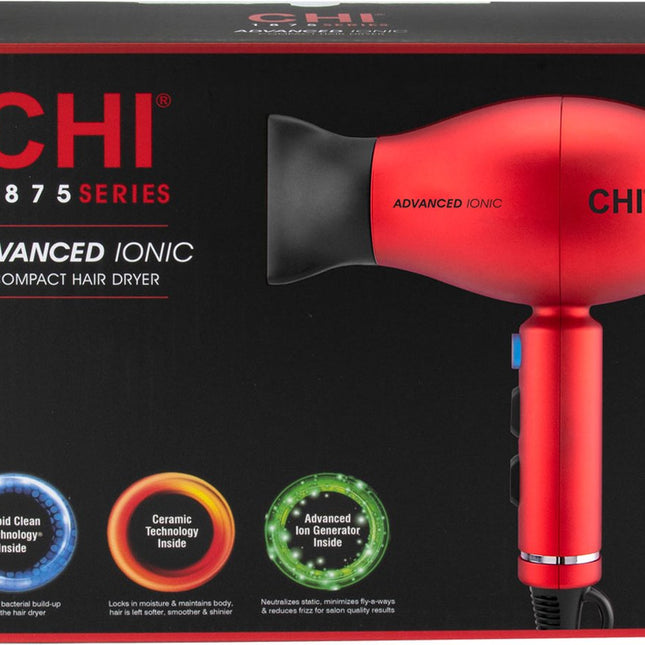 CHI - 1875 Series - Advanced Ionic - Compact Hair Dryer