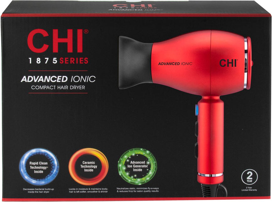 CHI - 1875 Series - Advanced Ionic - Compact Hair Dryer