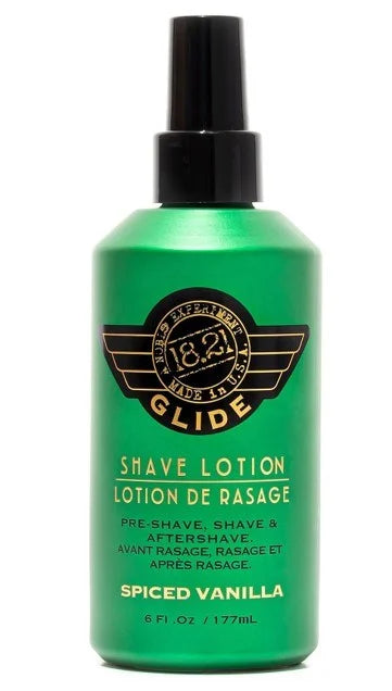 18.21 Man Made Shaving Glide Spiced Vanilla 177 ml – Transparante Scheergel voor Perfecte Precisie