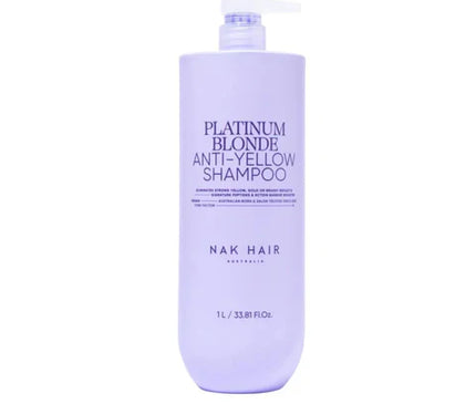 NAK Hair Signature I Platinum Blonde Anti Yellow Shampoo 1L