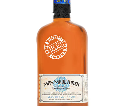 18.21 Man Made Wash Shampoo &amp; Conditioner Absolute Mahogany  532ml