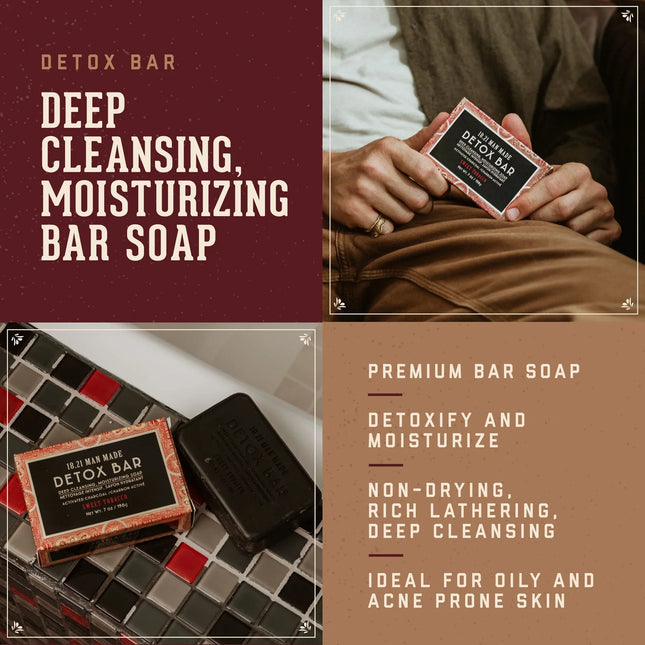 18.21 Man Made - Detox Bar Sweet Tobacco