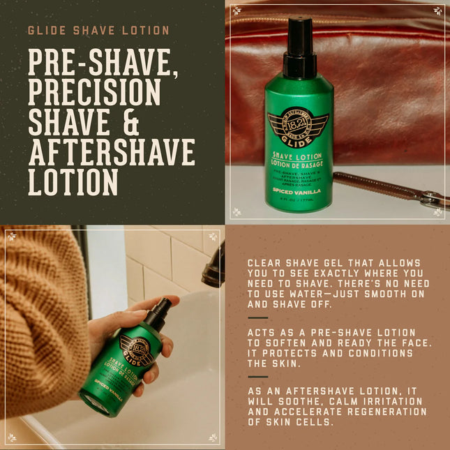 18.21 Man Made Shaving Glide Spiced Vanilla 177 ml – Transparante Scheergel voor Perfecte Precisie