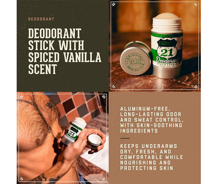 18.21 Man Made Deodorant Spiced Vanilla 75g