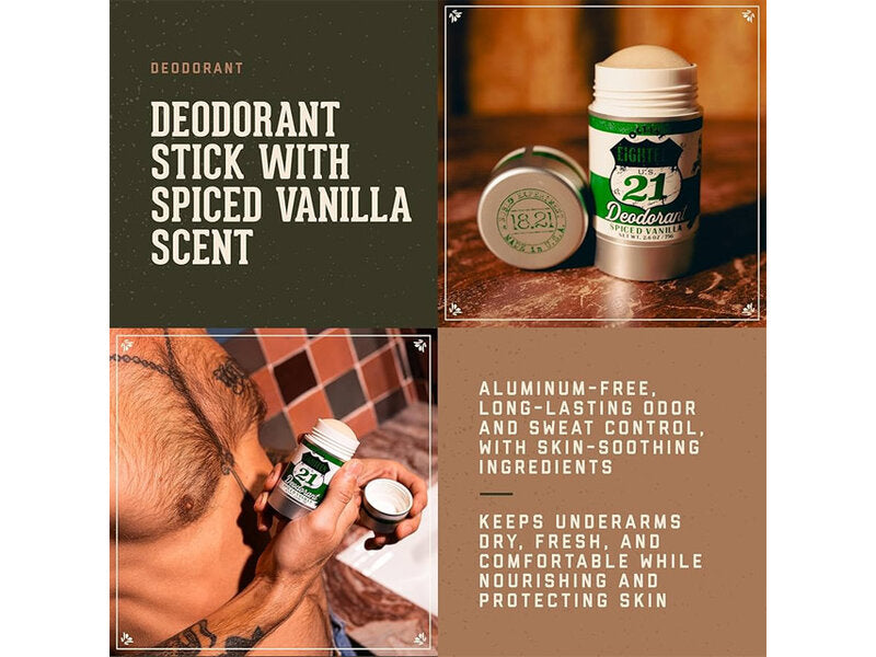 18.21 Man Made Deodorant Spiced Vanilla 75g