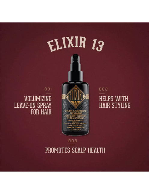 18.21 Man Made Elixir 100ml – Styling & Thickening Treatment voor Mannen