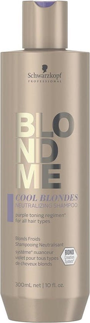 Schwarzkopf Professional BlondMe Cool Blondes Neutralizing Shampoo 300ml - Vrouwen