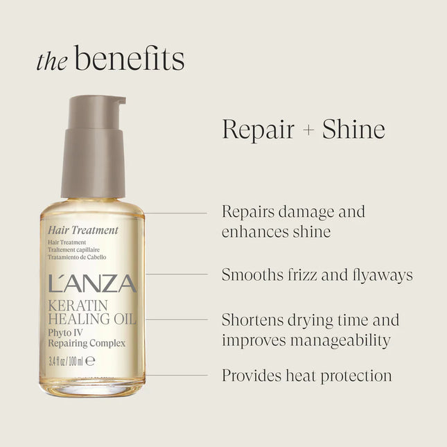 L’ANZA Keratin Healing Oil Hair Treatment 100ml