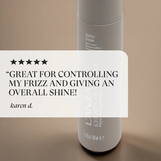 L'Anza - Keratin Healing Oil Defrizz Cream - 140 ml