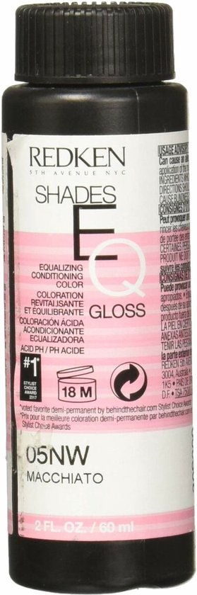 Redken - Shades EQ - Demi Permanent Hair Color 60ML - 05NW Macchiato / Macchiato