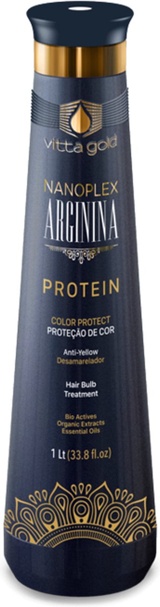 VittaGoldCosmetics - NanoPlex Protein/Keratine - Haarstyling - 1 Liter - Color protect