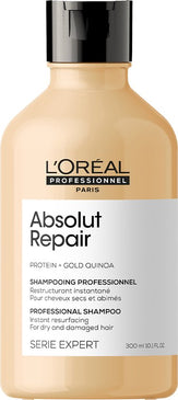 L’Oréal Professionnel Absolut Repair Shampoo – Herstelt beschadigd haar – Serie Expert – 300 ml