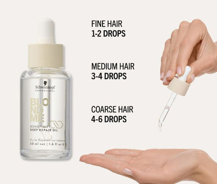 Schwarzkopf BlondMe Bondfinity Deep Repair Oil 50ml