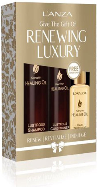 L'anza - Keratin Healing Oil - Giftset