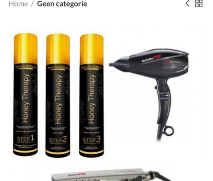 BraziliCious Honey Therapy 3x 1000ml plus fohn