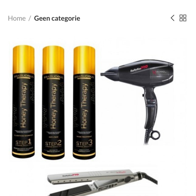 BraziliCious Honey Therapy 3x 1000ml plus fohn