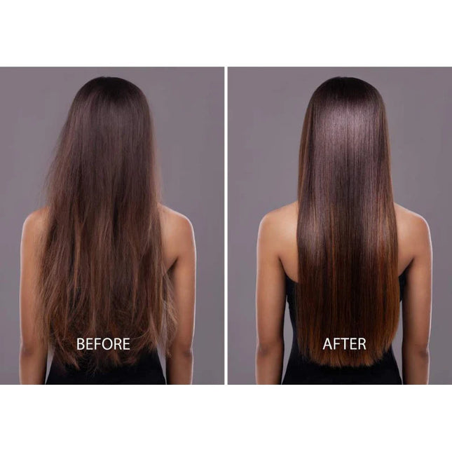 FlaKa Keratin Pro 100ml – Organische Keratinebehandeling voor Glad &amp; Glanzend Haar &amp; Shampoo &amp; Conditioner na Keratinebehandeling &amp; Lizze Extreme Titane Stijltang 250°c 480°F